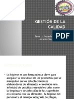 Gestion de La Calidad POES