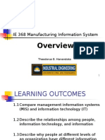 IE 368 Manufacturing Information System: Theodorus B. Hanandoko