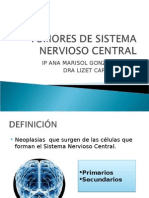 Tumores de Sistema Nervioso Central