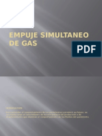 Empuje Simultaneo de Gas