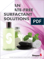 Stepan Sulfate Free Surfactant Solutions Guide