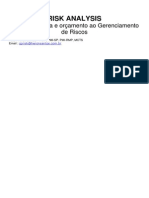 RISK ANALYSIS - Do Cronograma Ao Orçamento