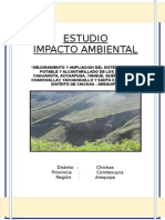 Estudio de Impacto Ambiental