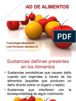 Toxicidad de Alimentos