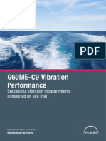 Successful Vibration Performance G60me c9