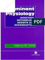 Ruminant Physiology Digestion Metabolism, Growth