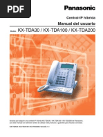 Manual Del Usuario Conmutador-Kxtda 200