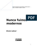 Latour, Bruno - Nunca Fuimos Modernos. Sintesis