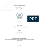 BSTE Project Proposal Title of Project: Submitted by