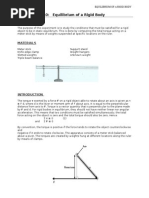 E10-Equilibrium of A Rigid Body