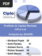 Portfolio & Capital Markets