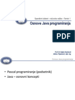 Osnove Java Programiranja