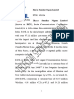 Project Report On BSNL VS Vodafone