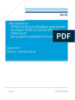 HLS and ISO 9001 - ISO 14001 - Key Changes and Transition (September 2015) - tcm8-12652