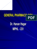 GENERAL PHARMACOLOGY - Part 1 PDF