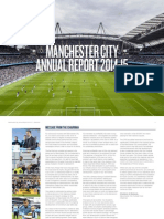 Manchester City FC, Annual Report 2014/15