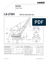 Linkbelt LS218H Specifications