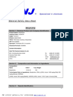 MSDS Morpholine