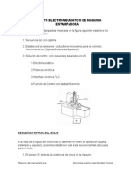 Circuito Electroneumático de Maquina Estampadora