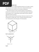 7.0 Isometric Projection