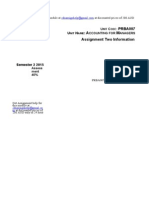 A M Assignment Two Information: Ccounting For Anagers