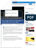 Cómo Obligar Android A Instalar Apps en La Tarjeta SD de Tu Móvil o Tablet - Tut