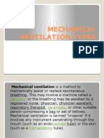 Mechanical Ventilation Types Powerpoint