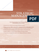 Origin of Strategic Management