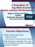 More Examples of Interpreting Wait Events To Boost System Performance