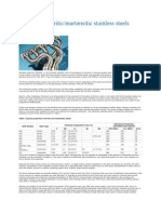 Welding of Ferritic/martensitic Stainless Steels: Job Knowledge