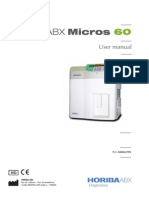 ABX Micros 60-Manual