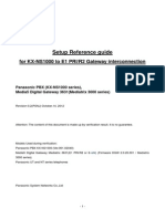 Setup Guide Mediatrix3000 Rev 02