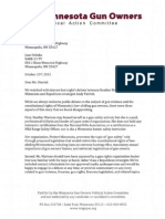 Letter To KARE-11 TV - October 2015 Gun Control Debate