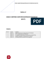 DCCT Syllabus