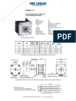 Datasheet NEMA 17