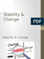 8 Stability Change