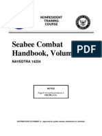 Seebee Combat Handbook Vol 1 Navedtra 14234