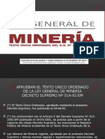 Ley General de Minería Exposicion Completa