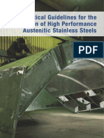 Practical Guidelines For The Fabrication of High Performance Austenitic SS