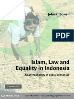 (John R. Bowen) Islam, Law, and Equality in Indonesia