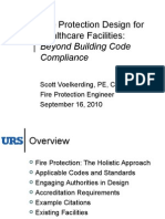 Fire Protection Design For Healthcare Facilities