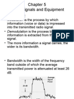 Radio Signals and Equipment