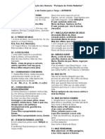 Folheto de Cantos - PCR - Pastoral de Formação Dos Homens - 2015-2016