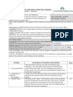 Direct Instruction Lesson Plan Template: Grade 4 Topic or Subject Area