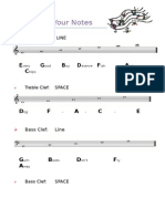 Learning Your Notes: E G D F