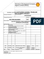 Existing Pipeline Cable Under Crossings - ADDENDUM To PROCEDURE - RO3