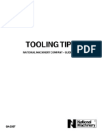 National Machinery - Cold Forming Glossary of Terms