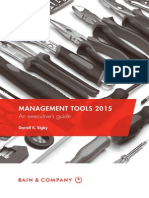 BAIN GUIDE Management Tools 2015 Executives Guide