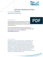 Design To Fabrication Workflows With Rhino Revit and Inventor - Frank Fralick - Handout