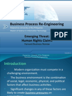 Business Process Re-Engineering: Emerging Threat: Human Rights Claims